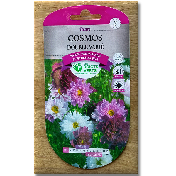 COSMOS Double Varié - Produit - Lbiocompost